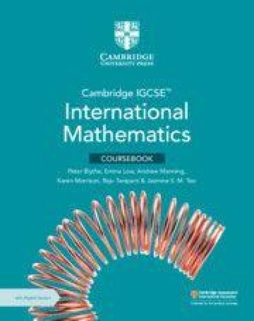 Produktbild: Cambridge IGCSE(TM) International Mathematics Coursebook with Digital Version (2 Years' Access)