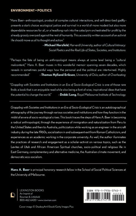 Produktbild: Grappling with Societies and Institutions in an Era of Socio-Ecological Crisis
