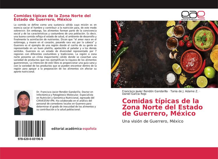 Produktbild: Comidas t&iacute;picas de la Zona Norte del Estado de Guerrero, M&eacute;xico