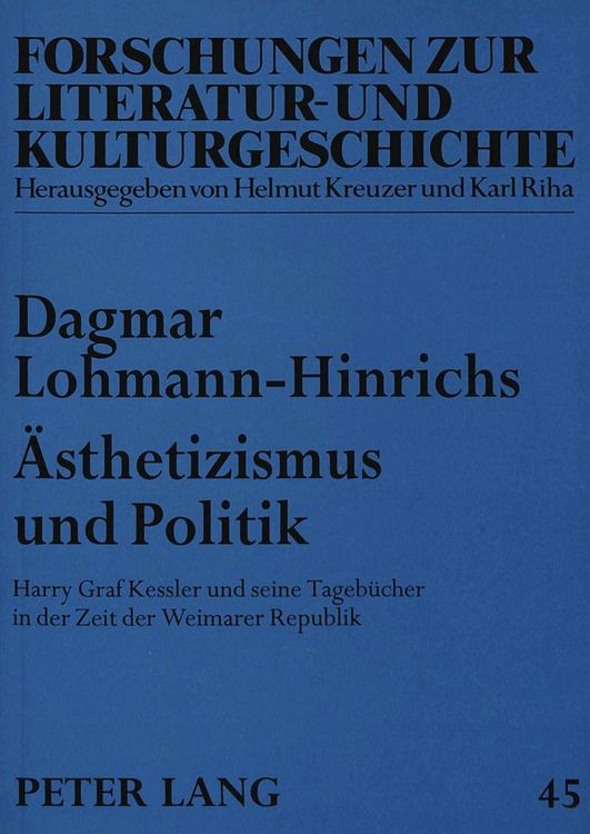 Produktbild: &Auml;sthetizismus und Politik