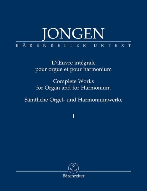 Produktbild: Sämtliche Orgel- und Harmoniumwerke, Band 1