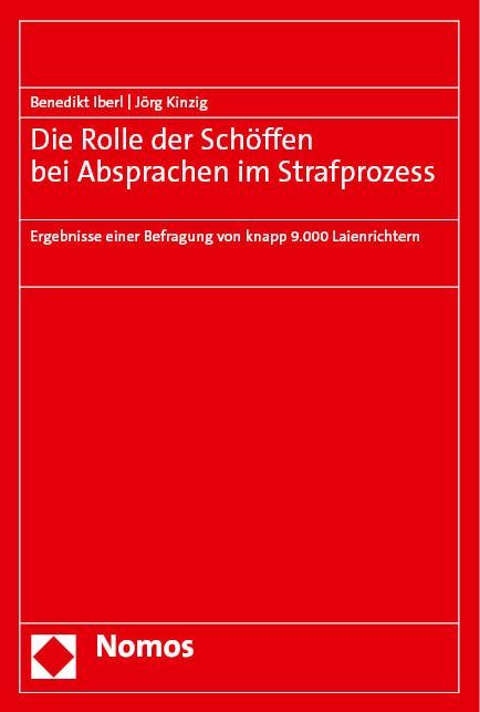 Produktbild: Die Rolle der Sch&ouml;ffen bei Absprachen im Strafprozess