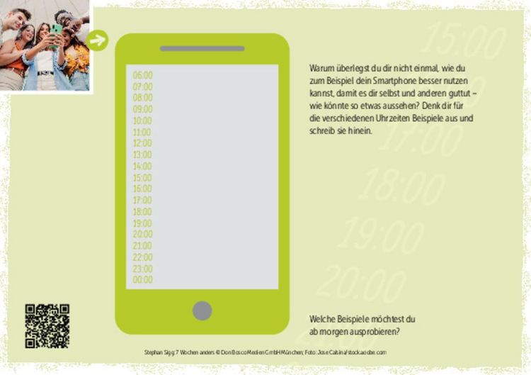 Produktbild: 7 Wochen anders: ein Fastenkalender f&uuml;r Jugendliche von Aschermittwoch bis Ostern