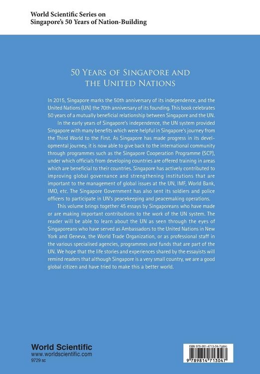 Produktbild: 50 Years Of Singapore and The United Nations