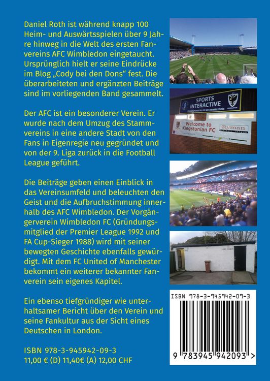 Produktbild: Meine Zeit beim AFC Wimbledon