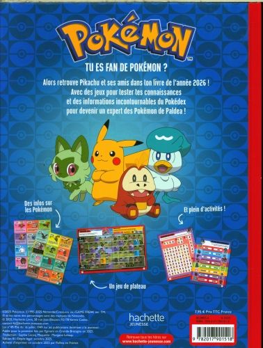 Produktbild: L'ann&eacute;e 2026 : pok&eacute;dex, activit&eacute;s, infos