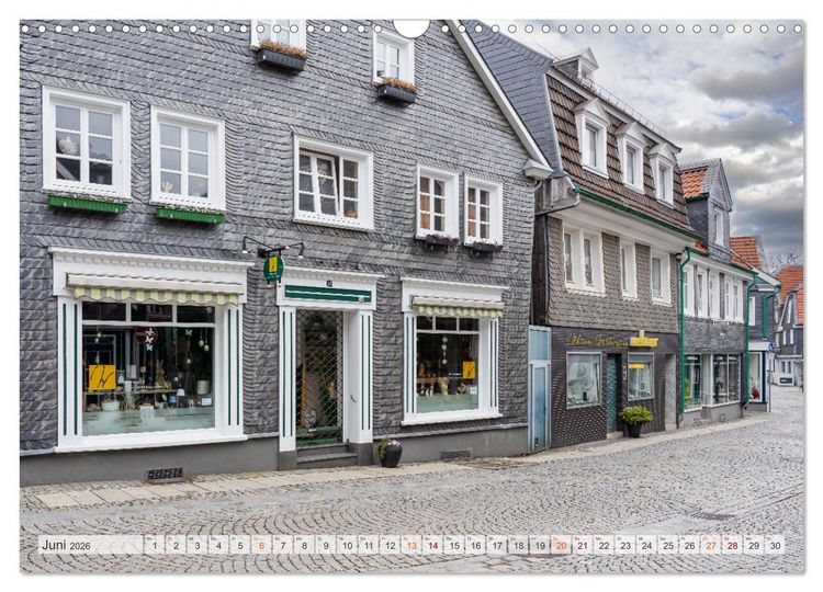 Produktbild: Lennep Impressionen (Wandkalender 2026 DIN A3 quer), CALVENDO Monatskalender