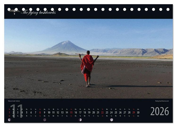 Produktbild: Tansania Blickwinkel 2026 (Tischkalender 2026 DIN A5 quer), CALVENDO Monatskalender