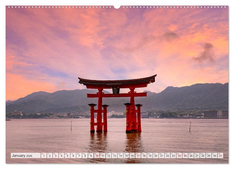 Produktbild: JAPAN Journey through time and beauty (Wall Calendar 2026 DIN A2 landscape), CALVENDO 12 Month Wall Calendar
