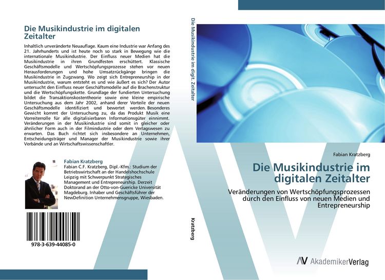 Produktbild: Die Musikindustrie im digitalen Zeitalter