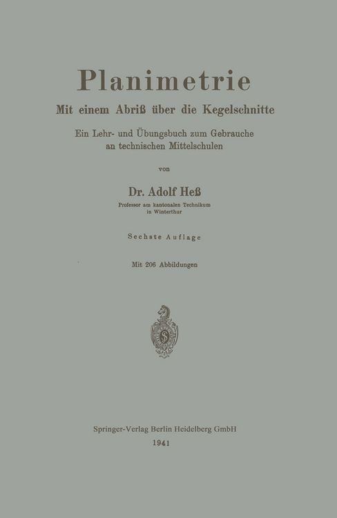 Produktbild: Planimetrie