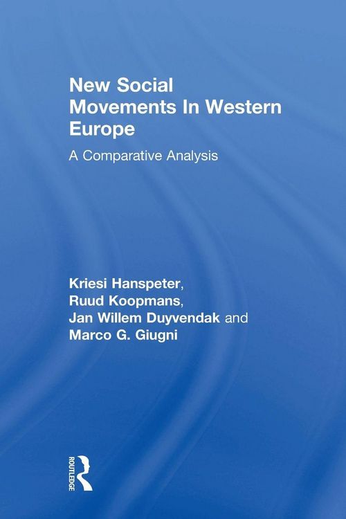 Produktbild: New Social Movements In Western Europe