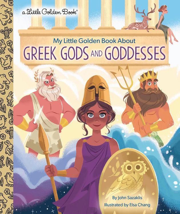 Produktbild: My Little Golden Book About Greek Gods and Goddesses