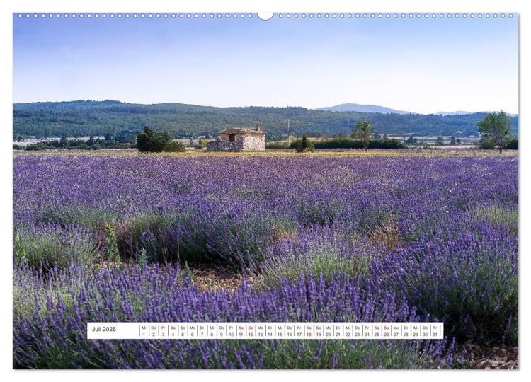 Produktbild: Impressionen der Provence (hochwertiger Premium Wandkalender 2026 DIN A2 quer), Kunstdruck in Hochglanz