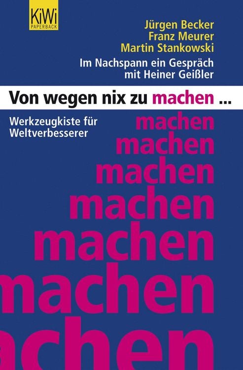 Produktbild: Von wegen nix zu machen