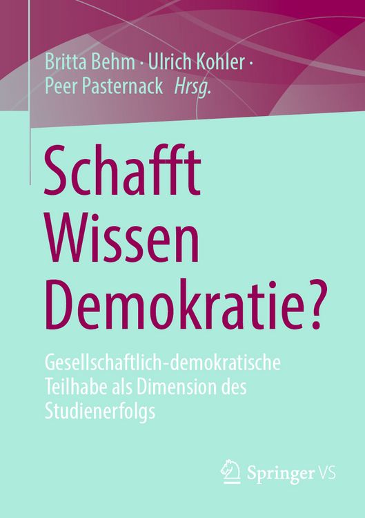 Produktbild: Schafft Wissen Demokratie?