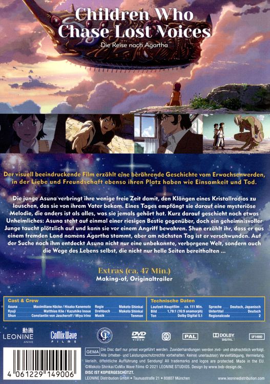 Produktbild: Children Who Chase Lost Voices