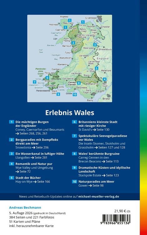 Produktbild: MICHAEL M&Uuml;LLER Reisef&uuml;hrer Wales