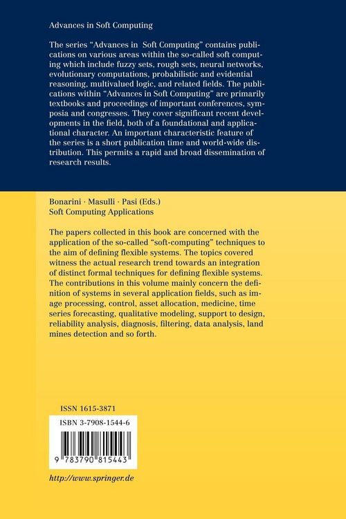 Produktbild: Soft Computing Applications