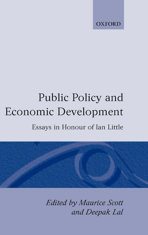 Produktbild: Public Policy and Economic Development