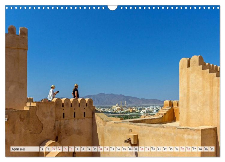 Produktbild: Oman - Eine Fotoreise (Wandkalender 2026 DIN A3 quer), CALVENDO Monatskalender