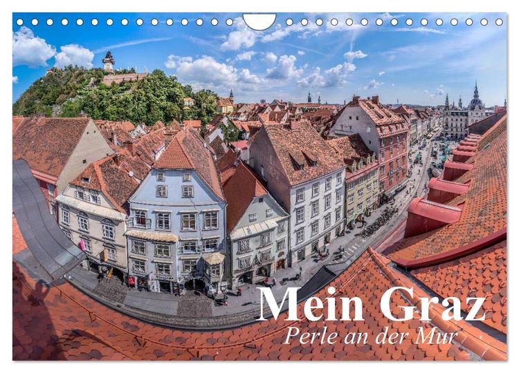 Produktbild: Mein Graz. Perle an der Mur (Wandkalender 2026 DIN A4 quer), CALVENDO Monatskalender
