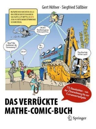 Produktbild: Das verr&uuml;ckte Mathe-Comic-Buch