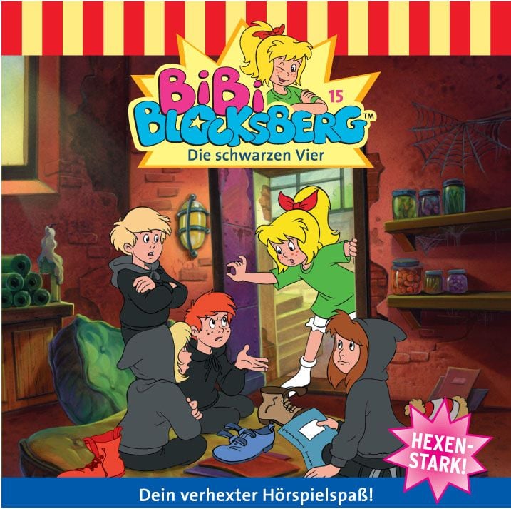 Produktbild: Bibi Blocksberg 15: Die schwarzen Vier