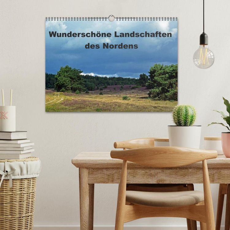 Produktbild: Wundersch&ouml;ne Landschaften des Nordens (Wandkalender 2026 DIN A3 quer), CALVENDO Monatskalender
