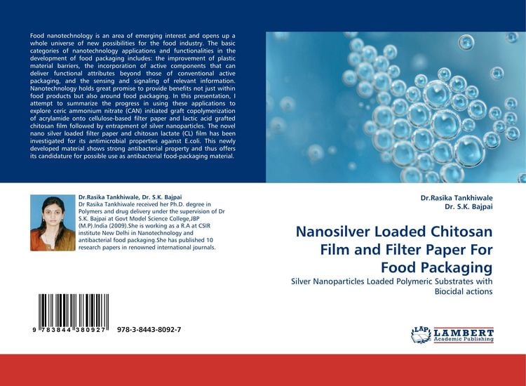 Produktbild: Tankhiwale, D: Nanosilver Loaded Chitosan Film and Filter Pa