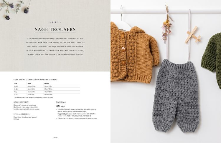 Produktbild: Timeless Textured Baby Crochet