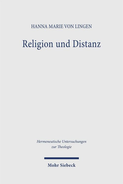 Produktbild: Religion und Distanz