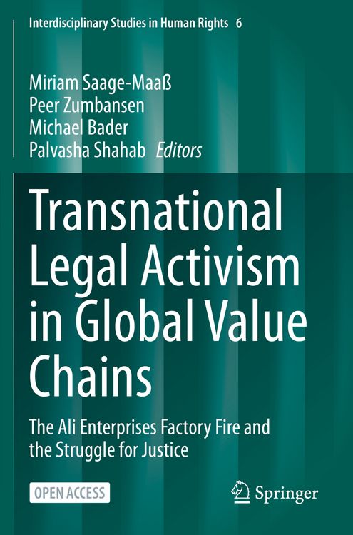 Produktbild: Transnational Legal Activism in Global Value Chains