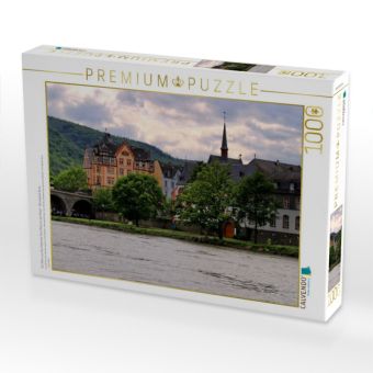 Produktbild: CALVENDO Puzzle Ein Motiv aus dem Kalender Eine Perle an der Mosel - Bernkastel-Kues | 1000 Teile Lege-Gr&ouml;&szlig;e 64x48cm Foto-Puzzle f&uuml;r gl&uuml;ckliche Stunden