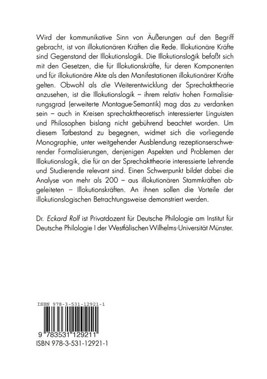 Produktbild: Illokution&auml;re Kr&auml;fte