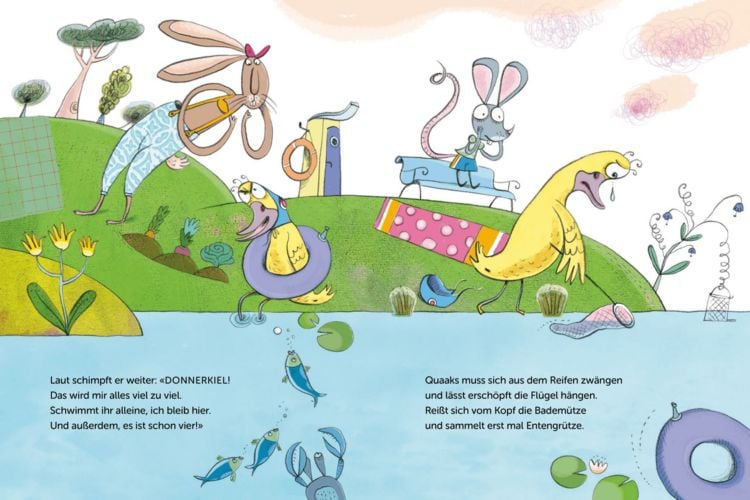 Produktbild: Biber & Quaaks: Quaaks schwimmt los