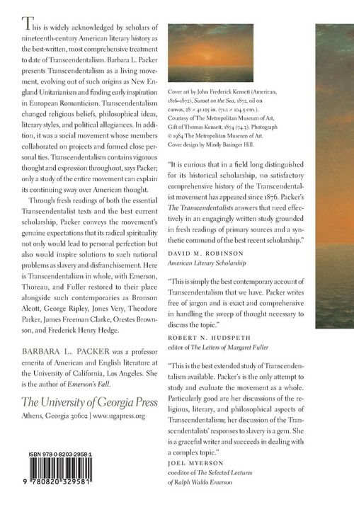 Produktbild: The Transcendentalists