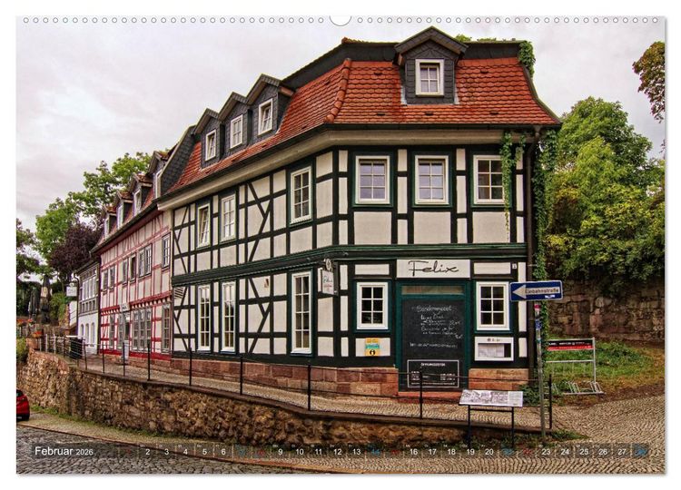 Produktbild: Stadtansichten Nordhausen (Wandkalender 2026 DIN A2 quer), CALVENDO Monatskalender