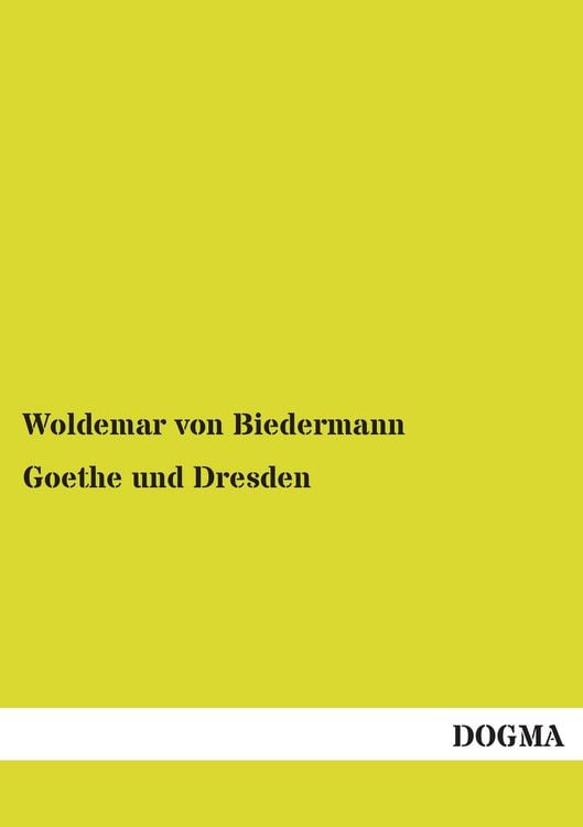 Produktbild: Goethe und Dresden