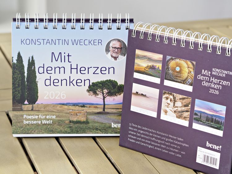 Produktbild: Wochenkalender 2026: Mit dem Herzen denken