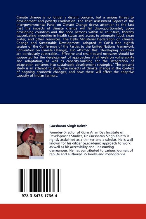 Produktbild: Climate Change, Sustainable Development and India