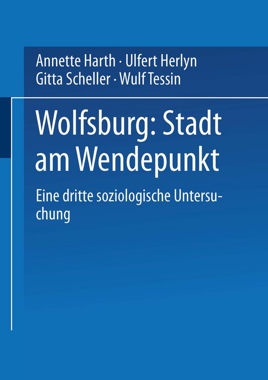 Produktbild: Wolfsburg: Stadt am Wendepunkt