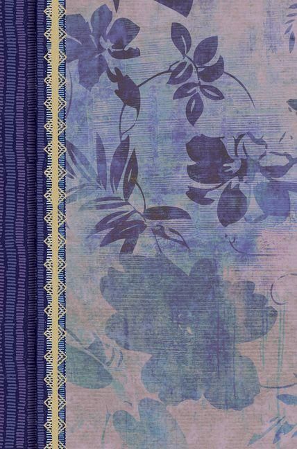 Produktbild: Rvr 1960 Biblia de Estudio Para Mujeres, Azul Floreado Tela Impresa Con &Iacute;ndice
