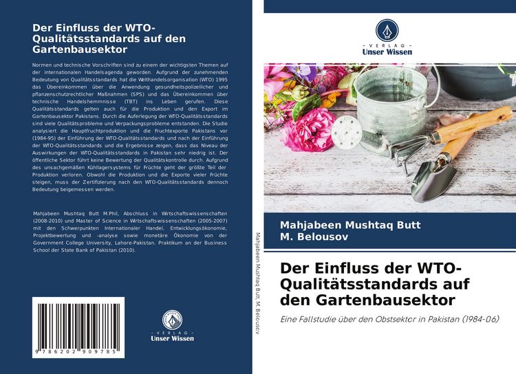 Produktbild: Der Einfluss der WTO-Qualit&auml;tsstandards auf den Gartenbausektor