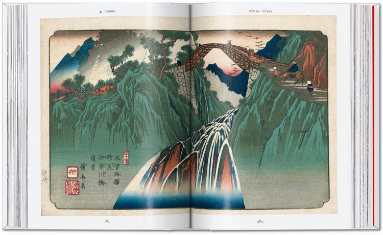 Produktbild: Hiroshige & Eisen. The Sixty-Nine Stations along the Kisokaido. 40th Ed.