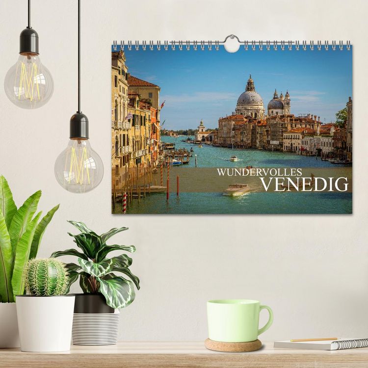Produktbild: Wundervolles Venedig (Wandkalender 2026 DIN A4 quer), CALVENDO Monatskalender