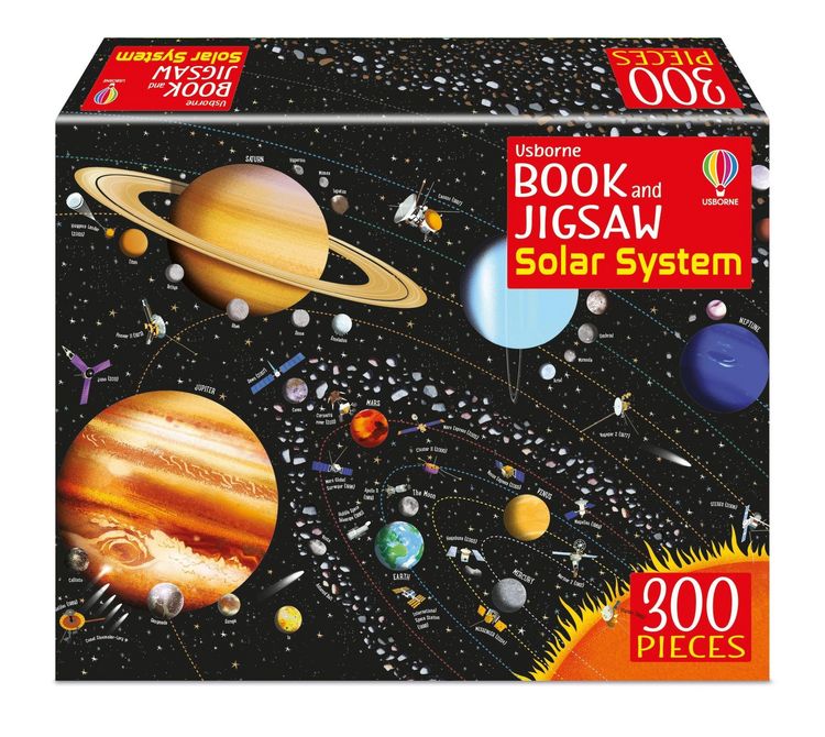 Produktbild: Usborne Book and Jigsaw The Solar System. Puzzle 300 Pieces