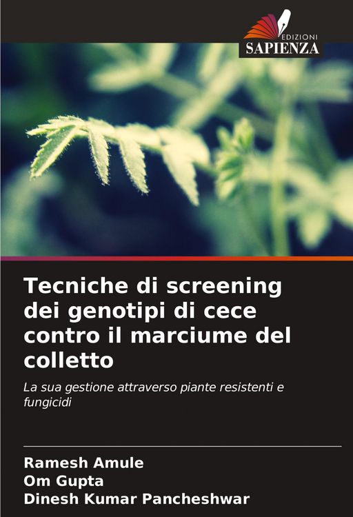Produktbild: Tecniche di screening dei genotipi di cece contro il marciume del colletto