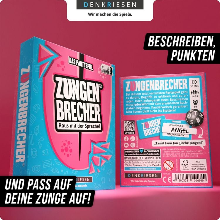 Produktbild: DENKRIESEN - Zungenbrecher&copy; - "raus mit der Sprache!"