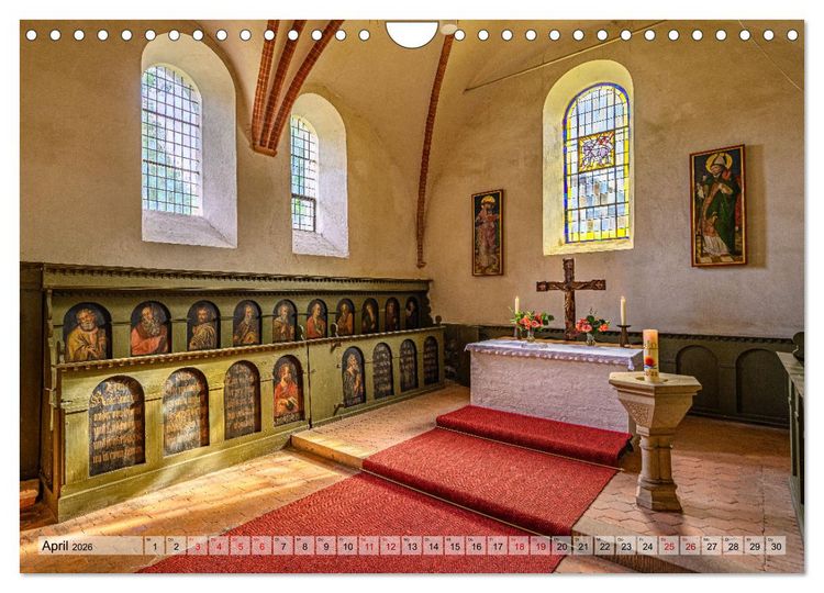 Produktbild: B&ouml;rnicke - Historisches Angerdorf im Barnim (Wandkalender 2026 DIN A4 quer), CALVENDO Monatskalender